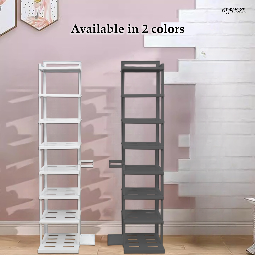 Mojomore Metal Shoe Rack Sandal Shoes Umbrella Shelf Anti-rust Rak Tingkat Besi Tempat Simpan Kasut Selipar Payung