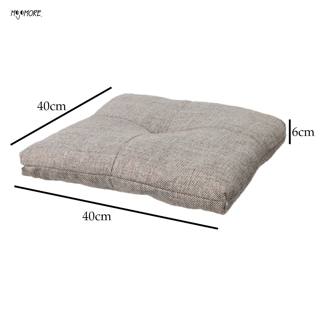 Mojomore Bedroom 40x40cm Soft Home Office Sofa Chair Pad Square Comfortable Cotton Seat Cushion
