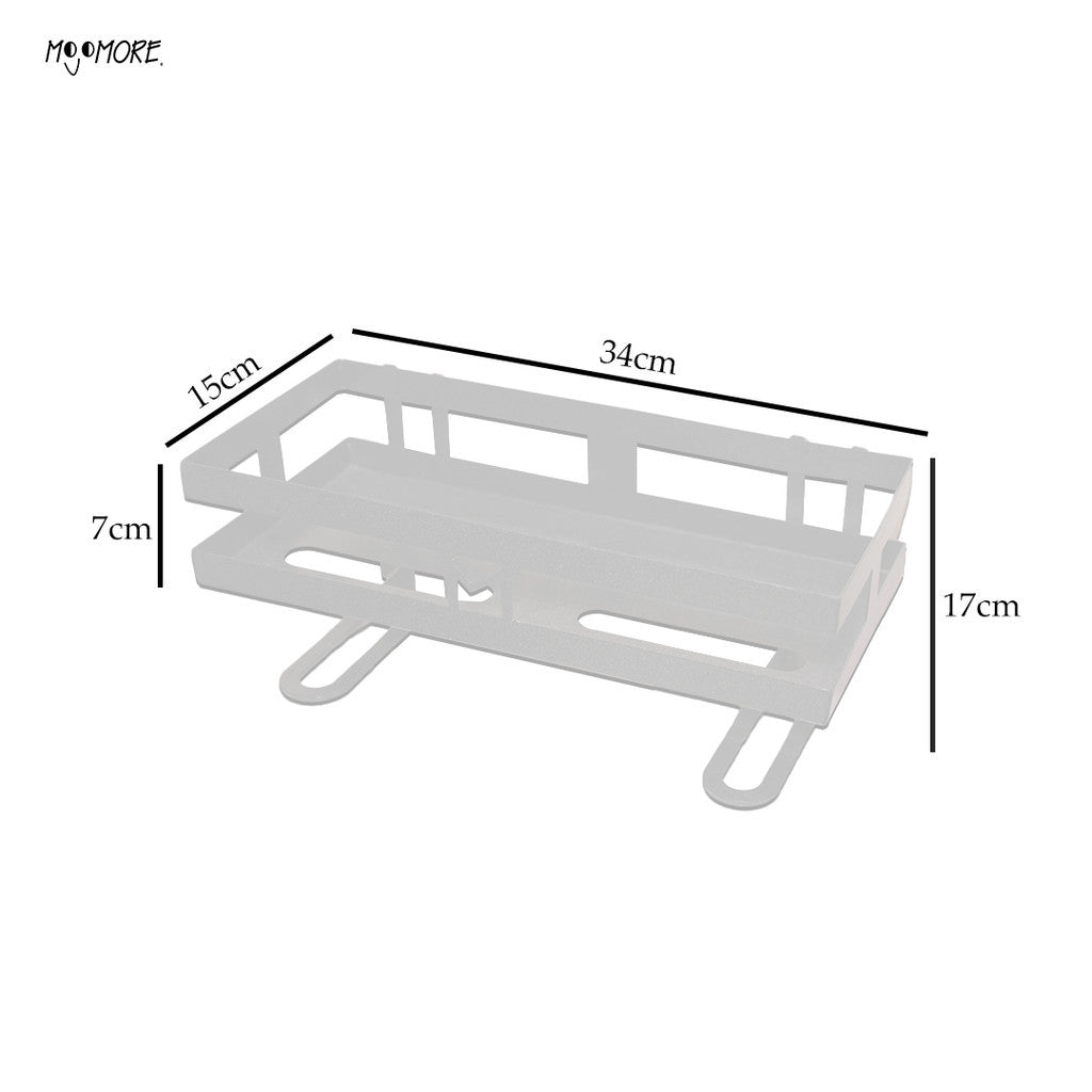 Mojomore Toilet Rack Toilet Supplies Storage Bathroom Shelf Organizer Toilet Storage Shampoo Shelves Rak Bilik TandaS