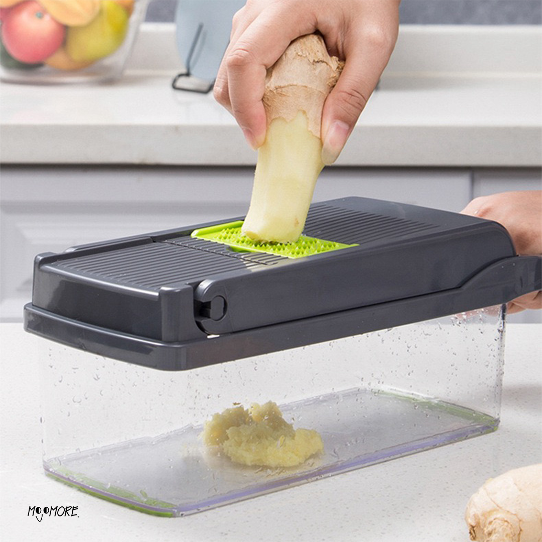 MOJOMORE Kitchen Tool Multifunctional Vegetable Slicer Set Manual Slicer Shredder Wiper Planer