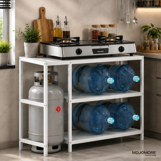 Mojomore Rak Dapur Gas Serbaguna Kitchen Rack Shelf Rak Air Coway Oven Dapur Masak Meja Coway