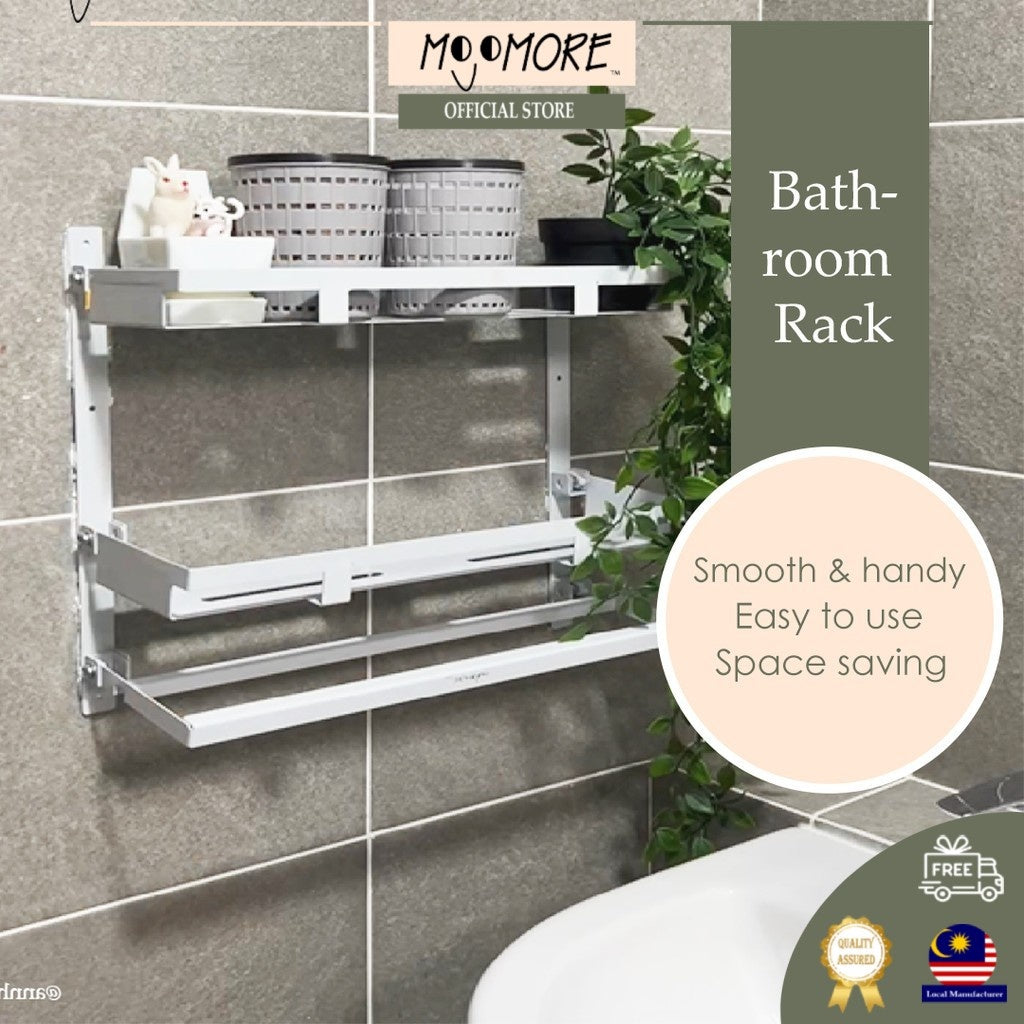 Bathroom Rack Toilet Rack Shelf Shampoo Rack Organizer Towel