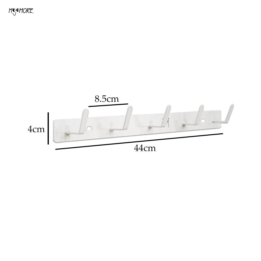Mojomore Drill-Free Wall Hook Door Hanger Wall Hook Door Hook Clothes Hangers Clothes Hook No Drill