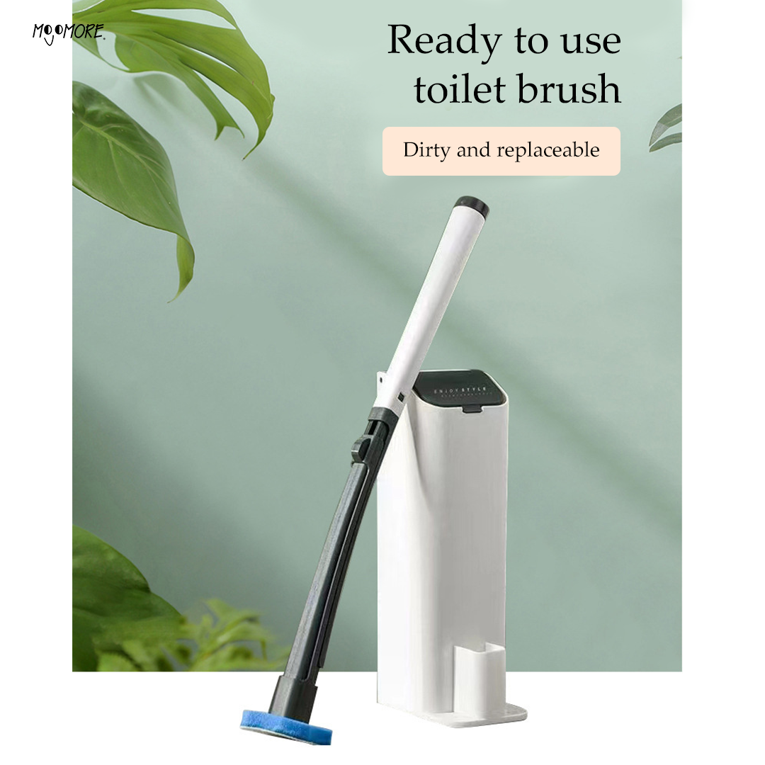 Mojomore Disposable Silicone Toilet Cleaner Bowl Brush Pembersih Tandas Silikon Berus