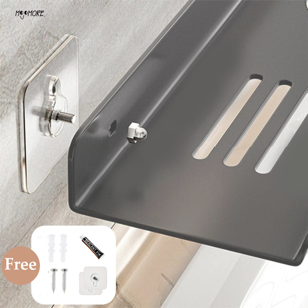 Faucet Storage Rack Bathroom Shelf Wall Mounted Organizer