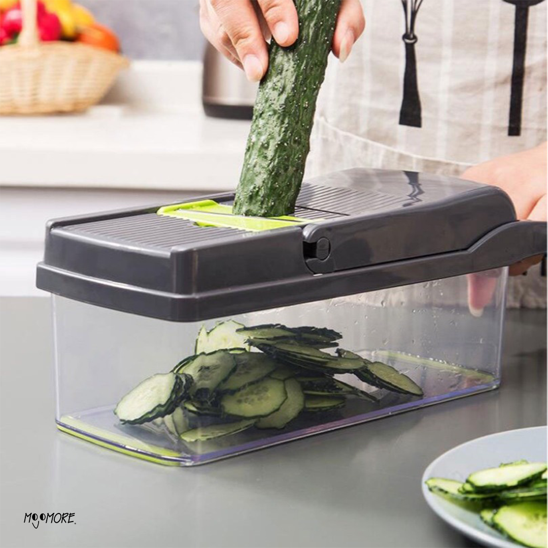 MOJOMORE Kitchen Tool Multifunctional Vegetable Slicer Set Manual Slicer Shredder Wiper Planer