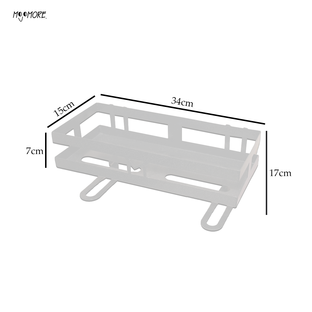 Mojomore Toilet Rack Toilet Supplies Storage Bathroom Shelf Organizer Toilet Storage Shampoo Shelves Rak Bilik TandaS