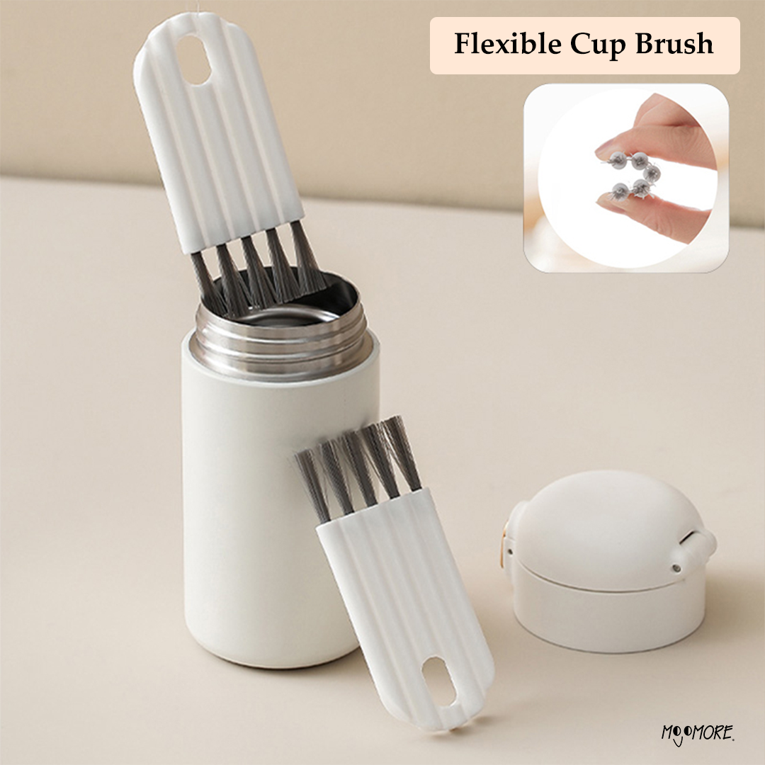 Mojomore Multifunctional Flexible Gap Brush Cup Cover Groove Gap Household Soft Bristles Cleaning