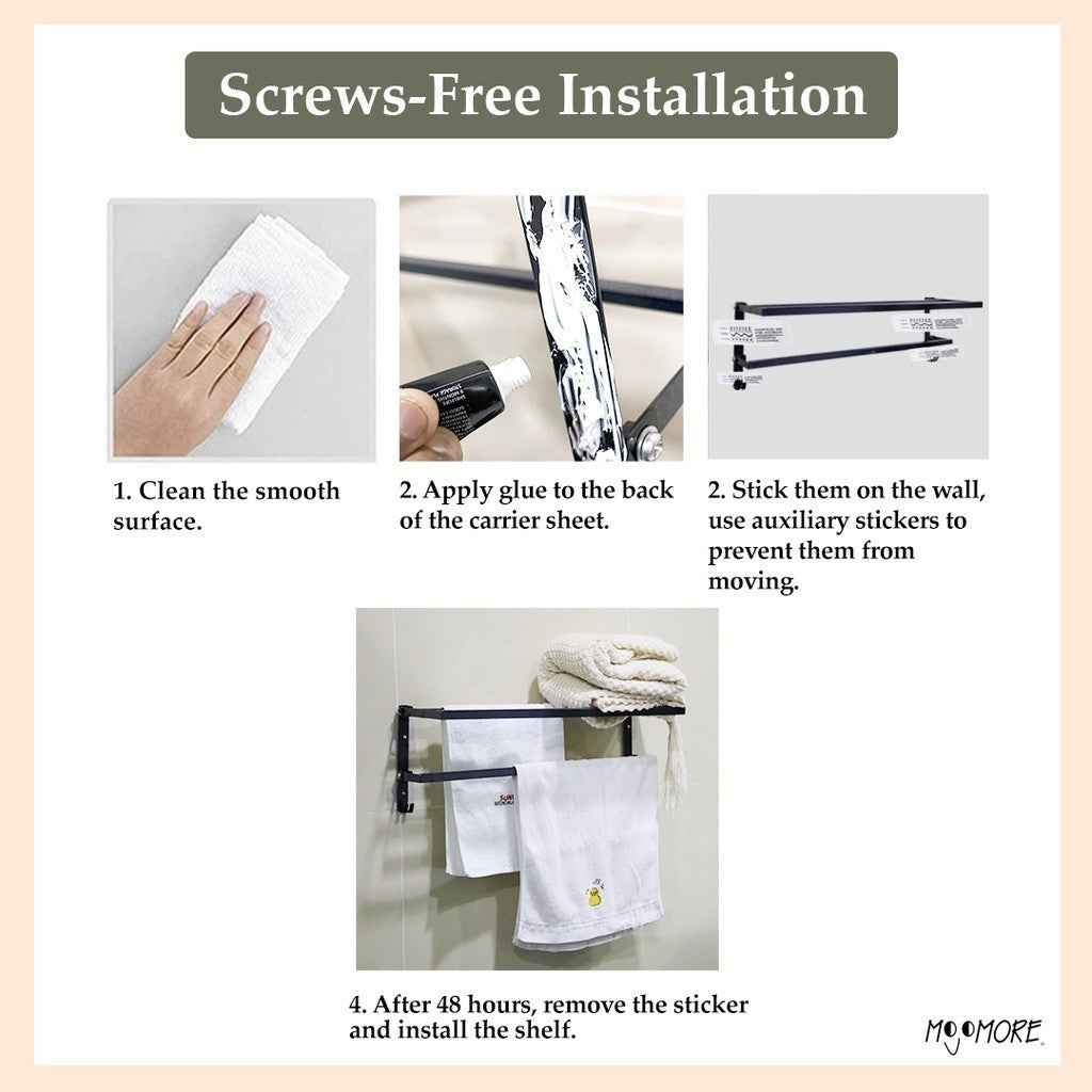 Wall Mounted Towel Bar