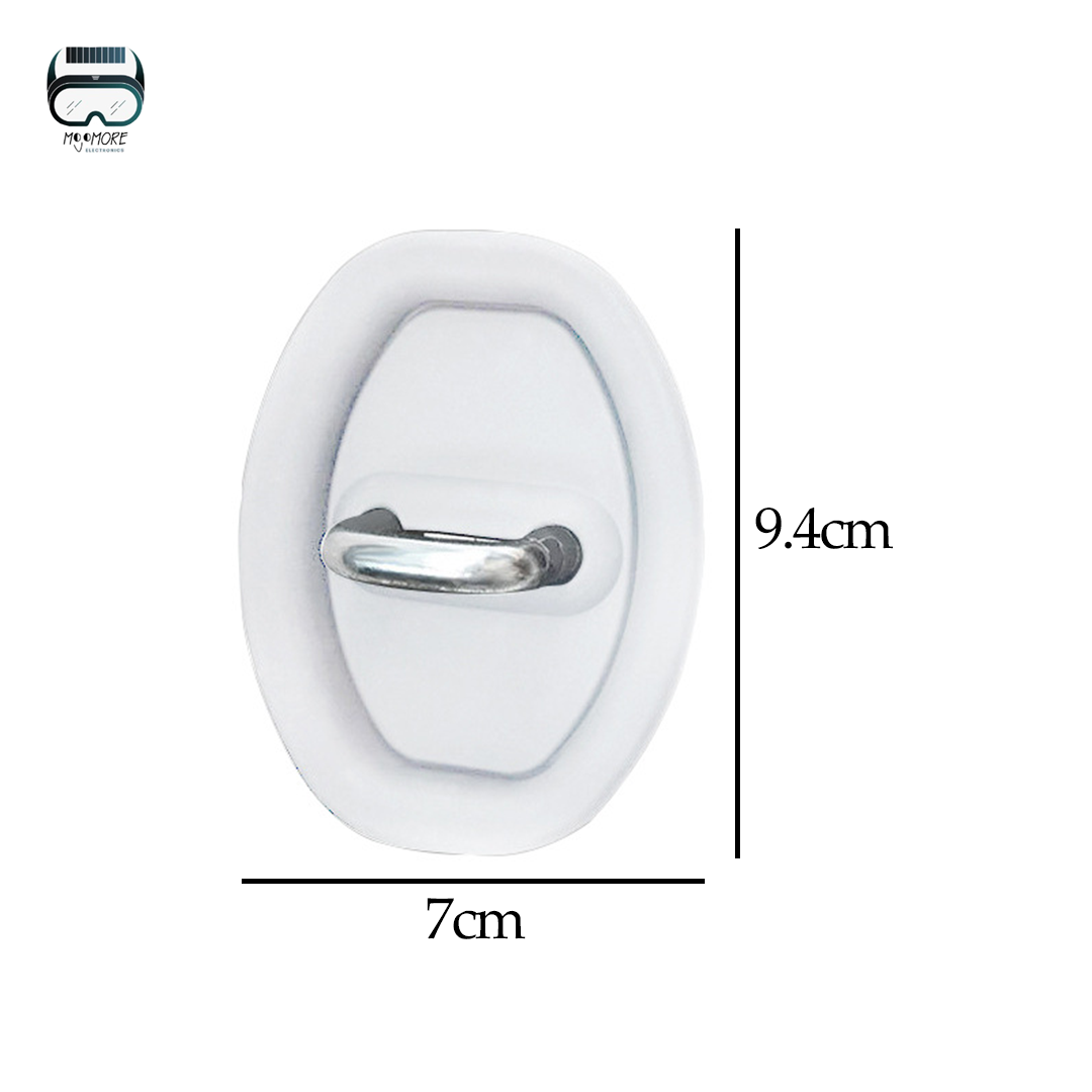 Mojomore Car Door Lock Protective Cover Door Protective Pad Door Shock Absorption Silicone Protective Pad Door Cushion