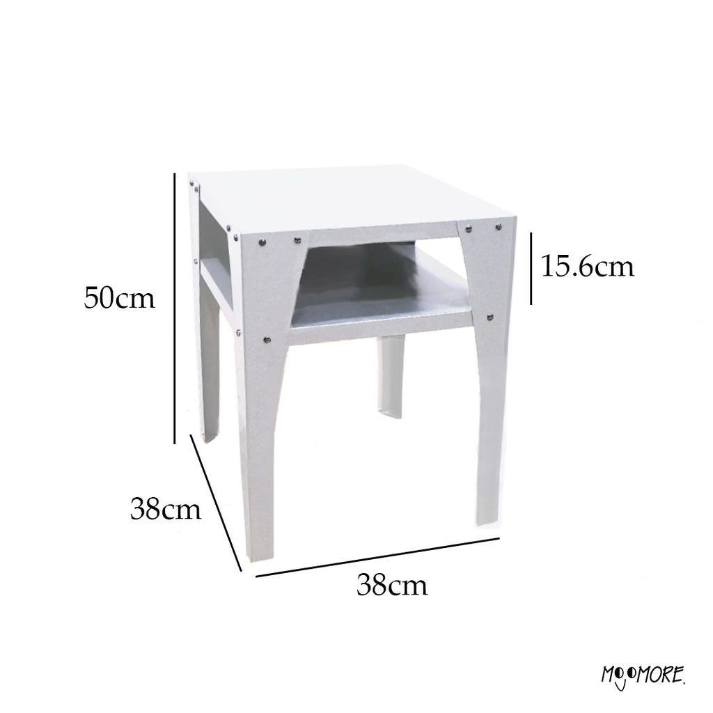 Heavy Duty Metal Bedside Small Table