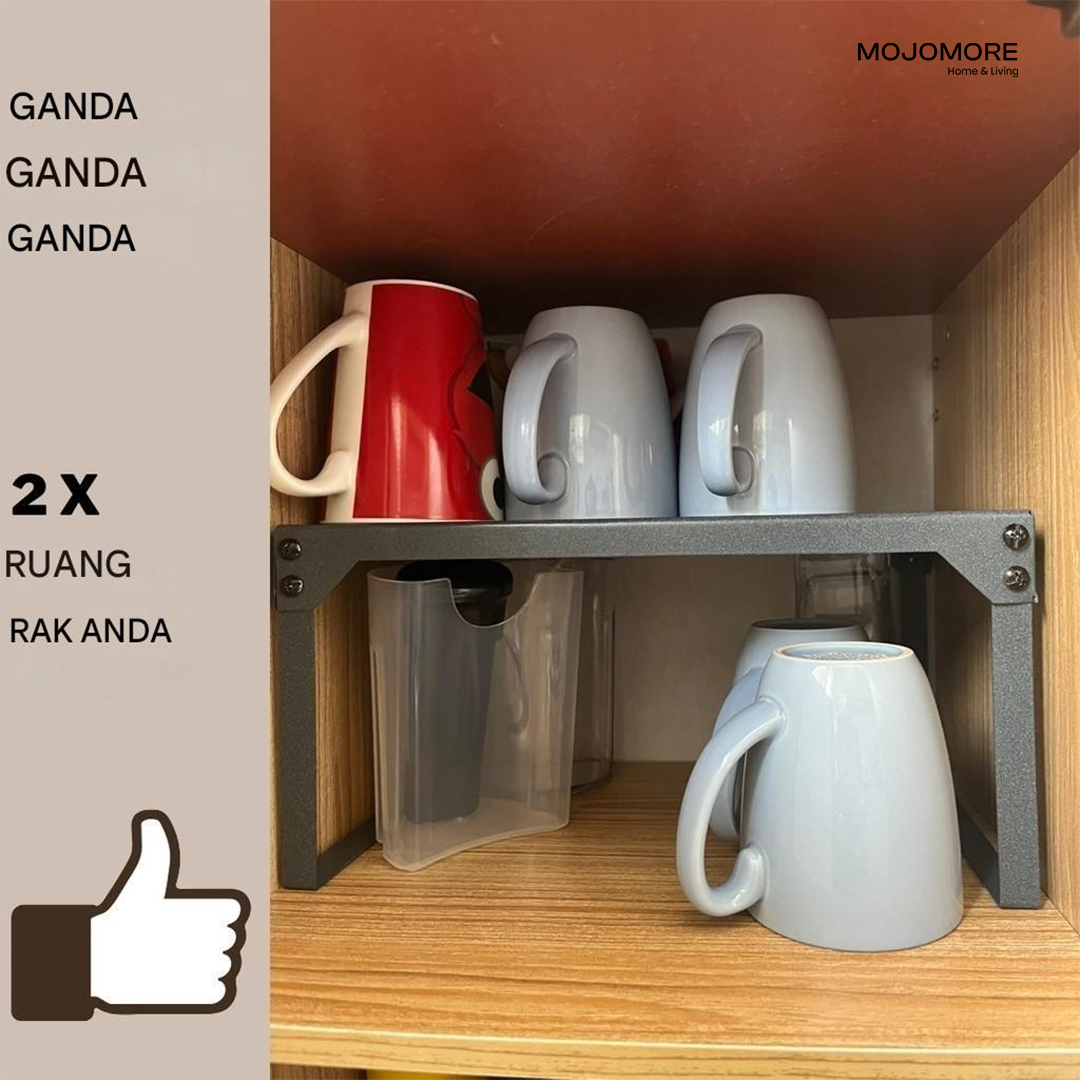 Expandable Stackable Organizer Rack
