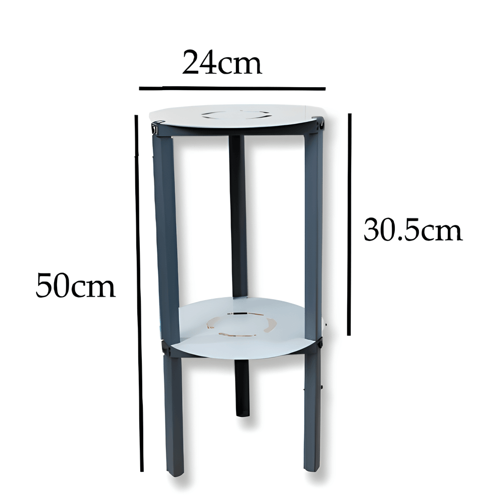 2 Tier Round Side Table - Mojomore