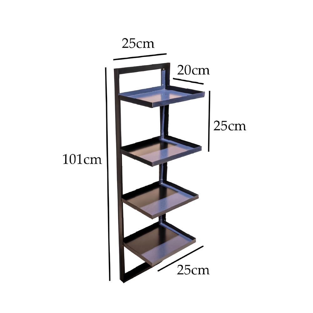 4 Tier Floating Shelf - Mojomore