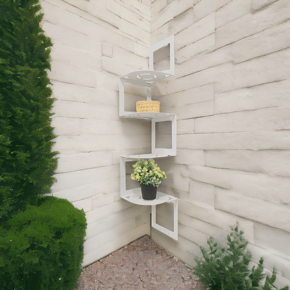 5 Tier Floating Corner Shelf