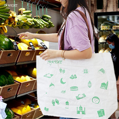 Mojomore Carrier Bag Trunk For Trolley Laundy Carrier Recycle Reuseable Beg Shopping Beg