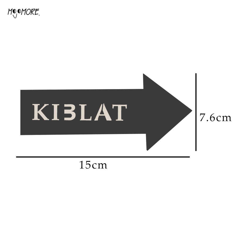 Mojomore Bismillah 3D Khat Big Size Islamic Wall Art Home Deco Wall Decoration 3D Laser Cut