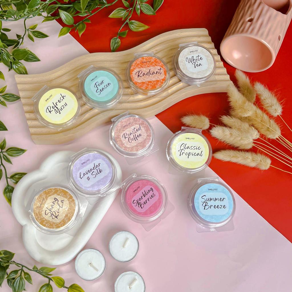 SIRI AURORA: Lilin Wangi Tanpa Sumbu –  Macaron Pewangi Rumah | Lilin Wax Haruman Ala Kart
