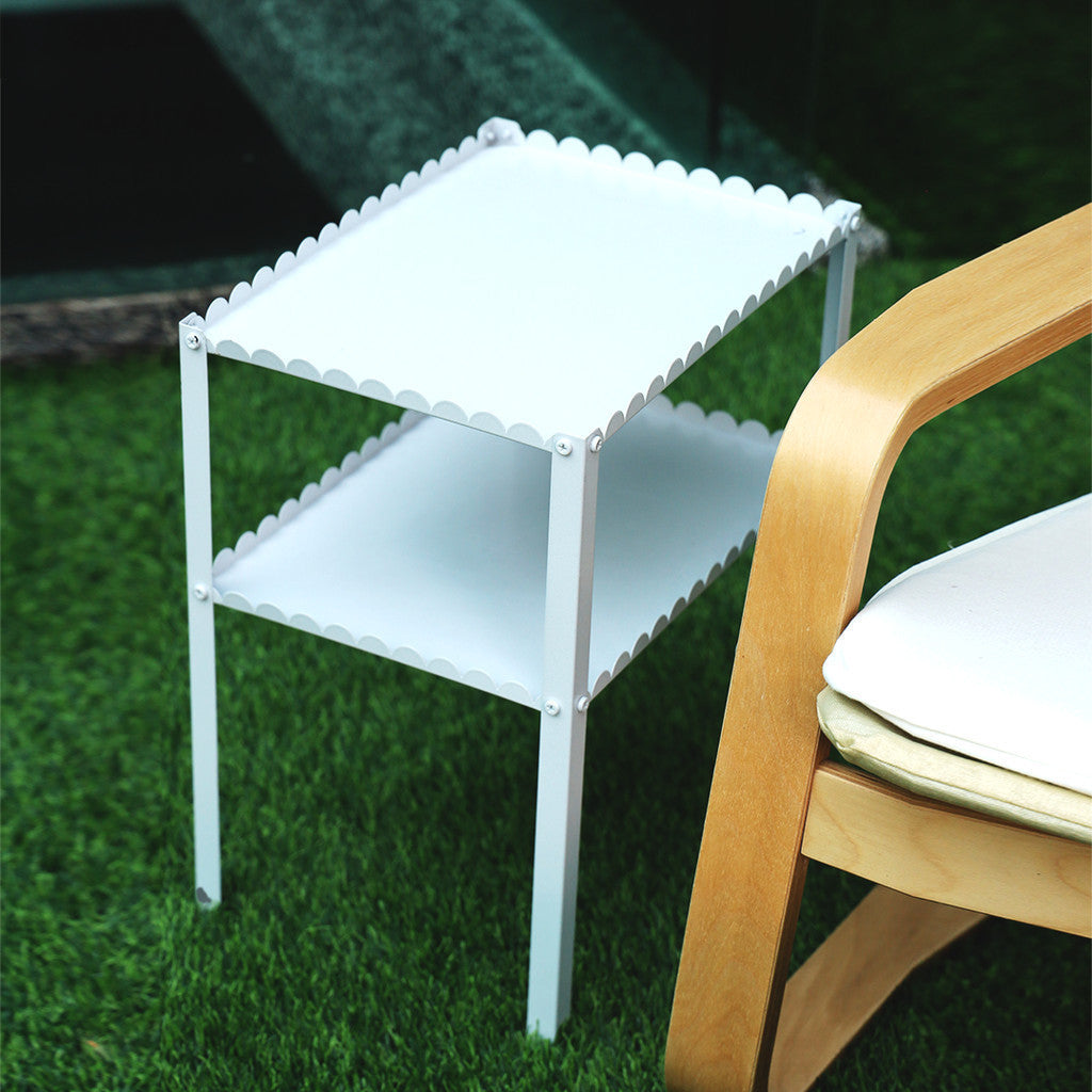 MOJOMORE Coffee Table Living Room Sofa Side Small Table Corner Bedside Metal Meja Kecil Kopi Ruang