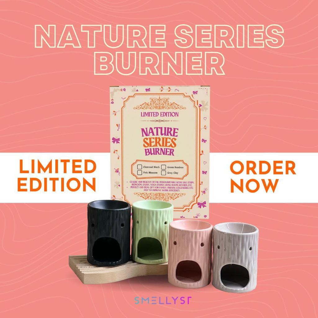 EXCLUSIVE CANDLE MELTS BURNER - LIMITED EDITION - AROMA BURNER EXCLUSIVE BY SMELLYST - CERAMIC BURNER