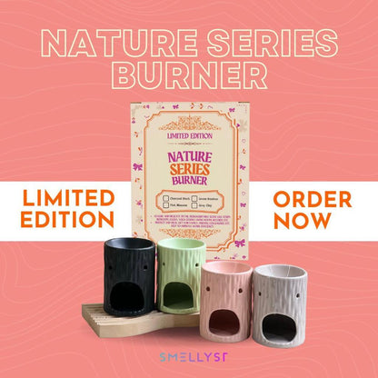 EXCLUSIVE CANDLE MELTS BURNER - LIMITED EDITION - AROMA BURNER EXCLUSIVE BY SMELLYST - CERAMIC BURNER