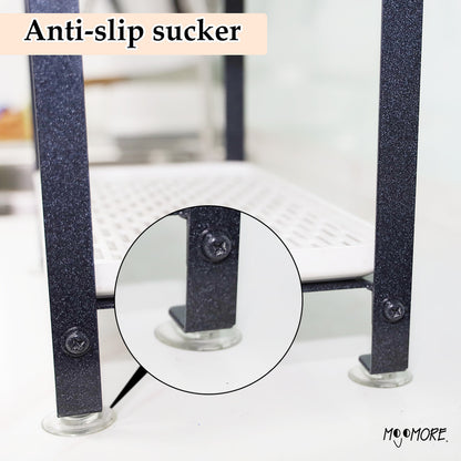 Mojomore Mug Holder Rak Dapur Cup Holder Storage Cup Rack Double-Layer Tea Tray Coffee Glass Drainer
