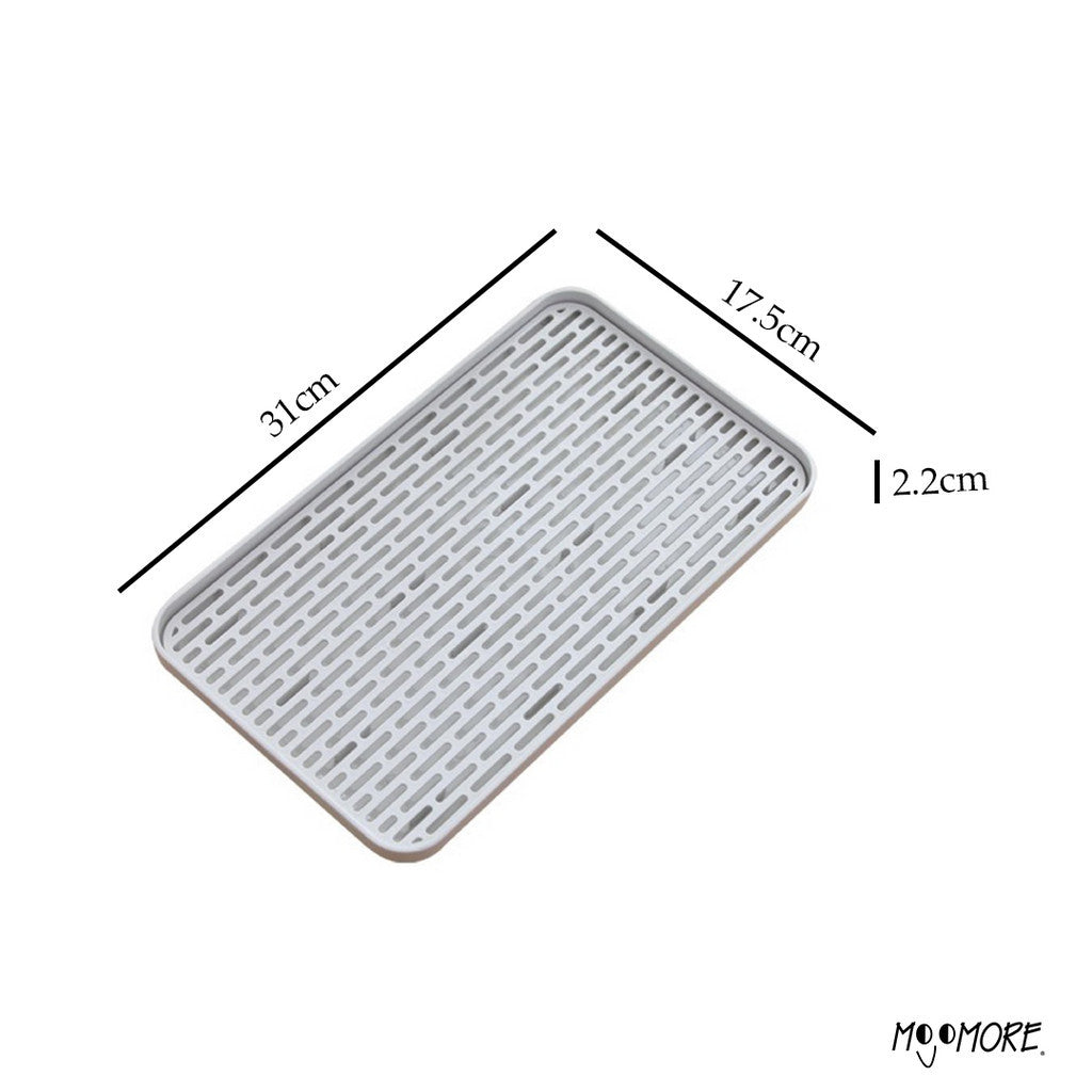 Mojomore Mug Holder Rak Dapur Cup Holder Storage Cup Rack Double-Layer Tea Tray Coffee Glass Drainer