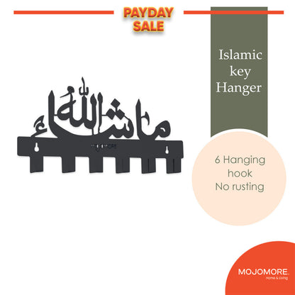 Mojomore Stainless Steel Islamic Key Hanger