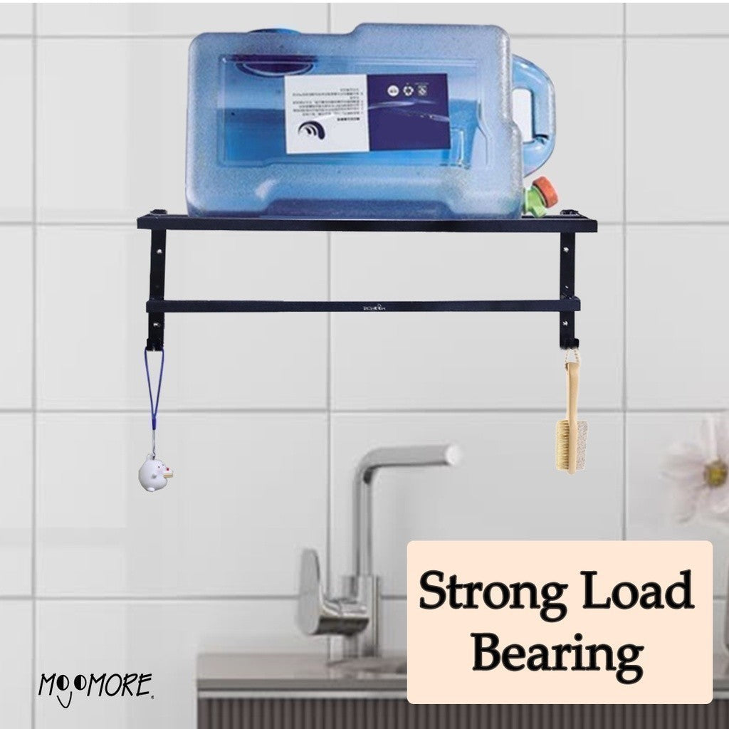 Mojomore Premium SS Towel Bar Wall Mounted Rack Bathroom Holder Hanger