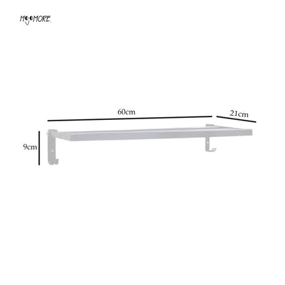 Mojomore Premium SS Towel Bar Wall Mounted Rack Bathroom Holder Hanger