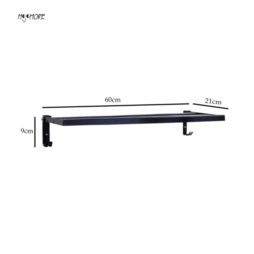 Mojomore Premium SS Towel Bar Wall Mounted Rack Bathroom Holder Hanger