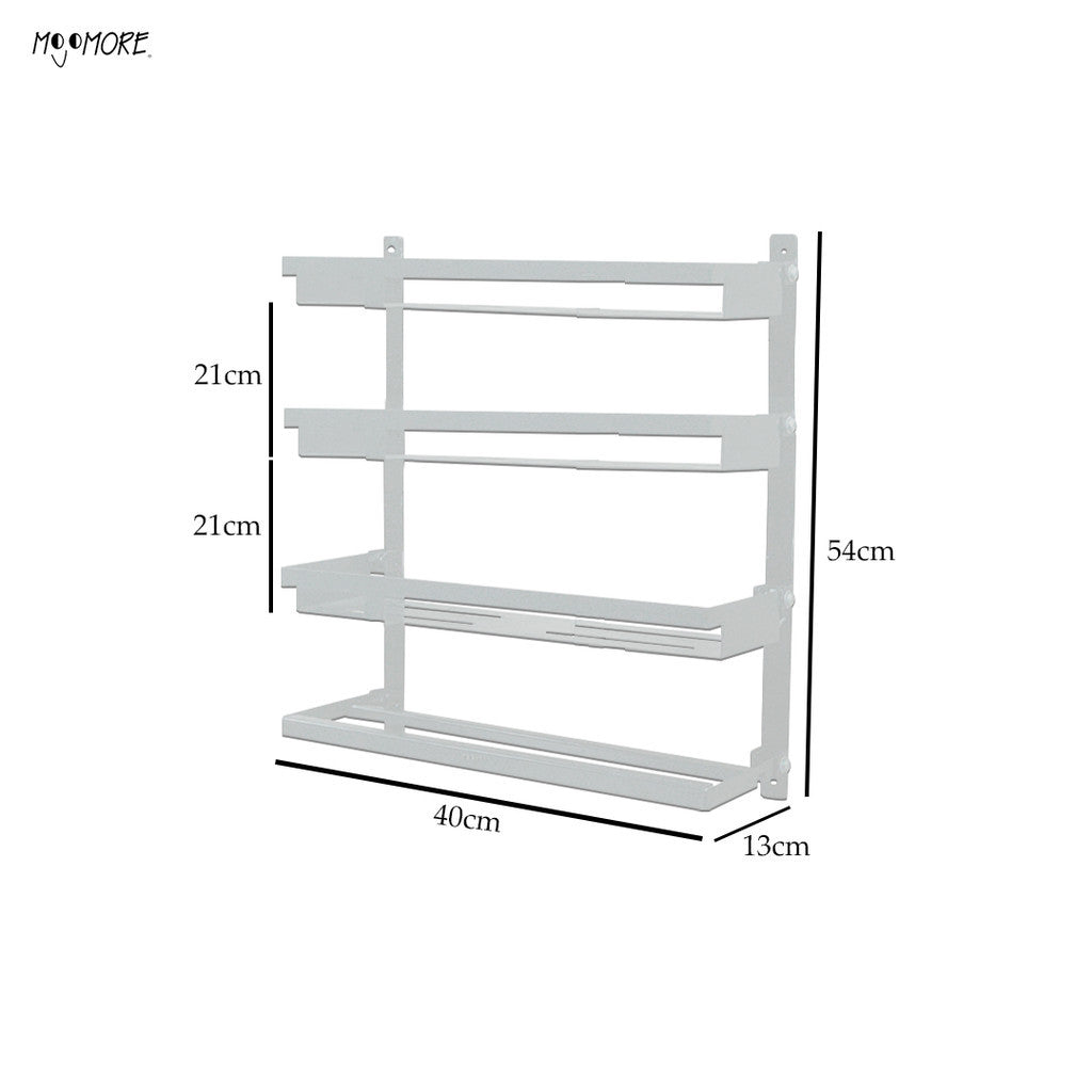 Mojomore Bathroom Rack Rak Sabun Bilik Mandi Toilet Rack Shelf Shampoo Rack Organizer Towel