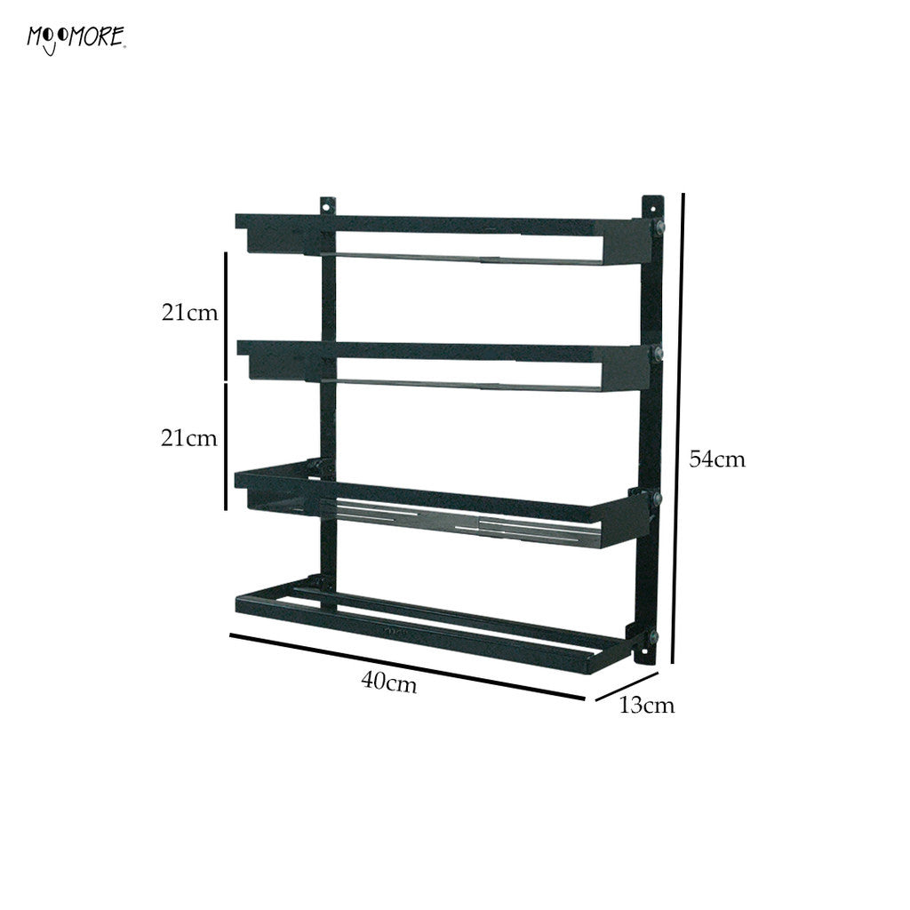 Mojomore Bathroom Rack Rak Sabun Bilik Mandi Toilet Rack Shelf Shampoo Rack Organizer Towel