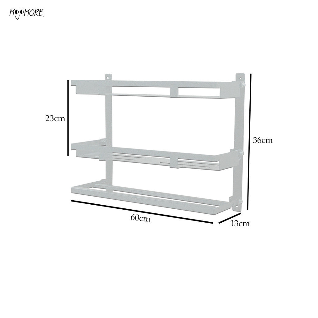 Mojomore Bathroom Rack Rak Sabun Bilik Mandi Toilet Rack Shelf Shampoo Rack Organizer Towel