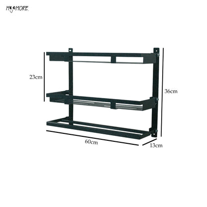 Mojomore Bathroom Rack Rak Sabun Bilik Mandi Toilet Rack Shelf Shampoo Rack Organizer Towel