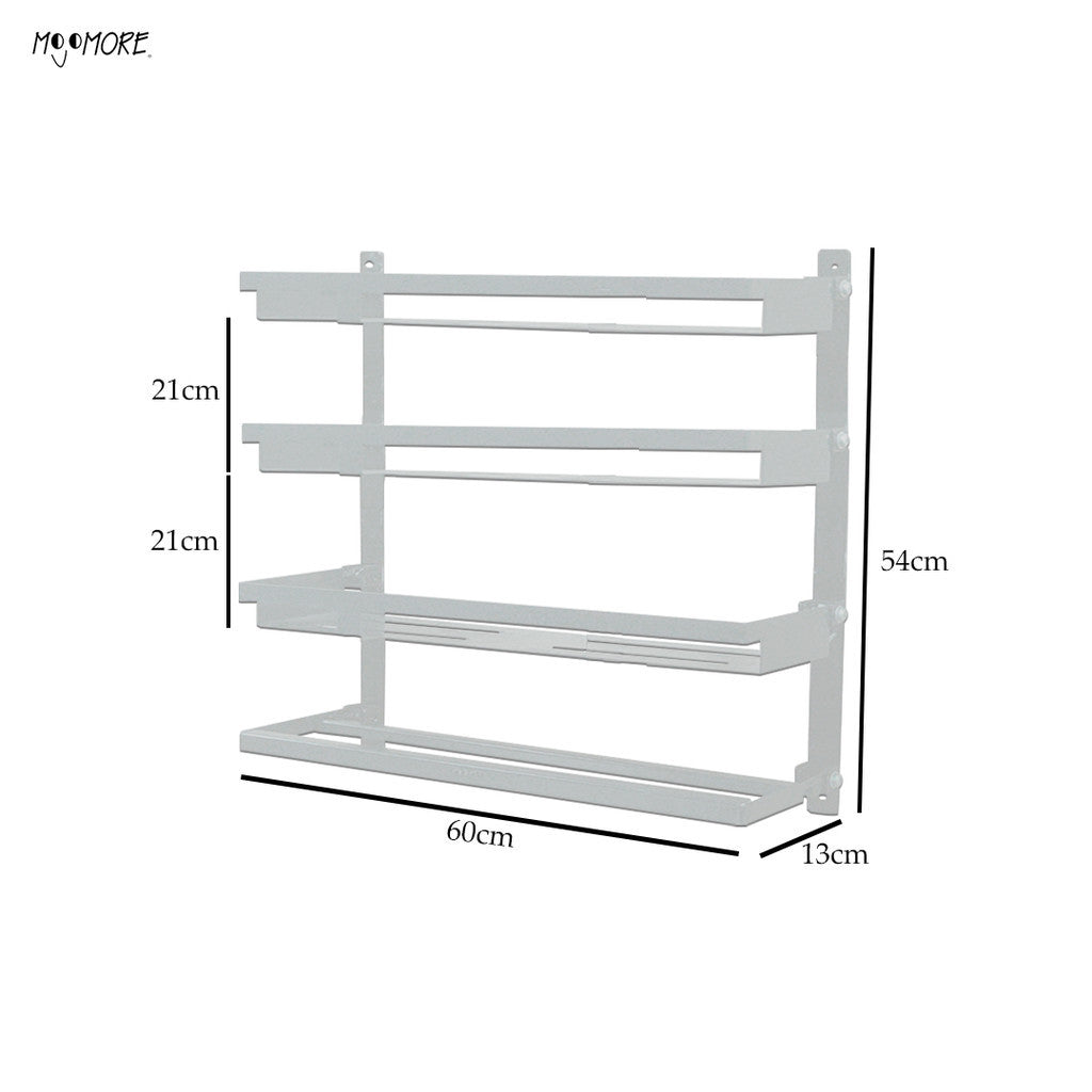 Mojomore Bathroom Rack Rak Sabun Bilik Mandi Toilet Rack Shelf Shampoo Rack Organizer Towel