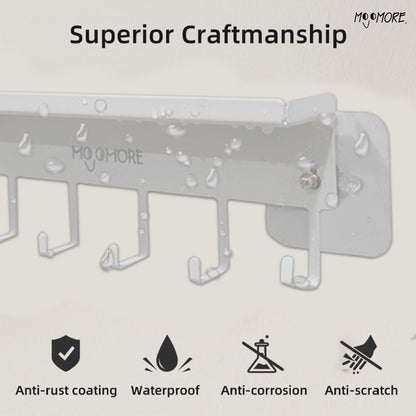 MOJOMORE Metal Key Holder with Shelf