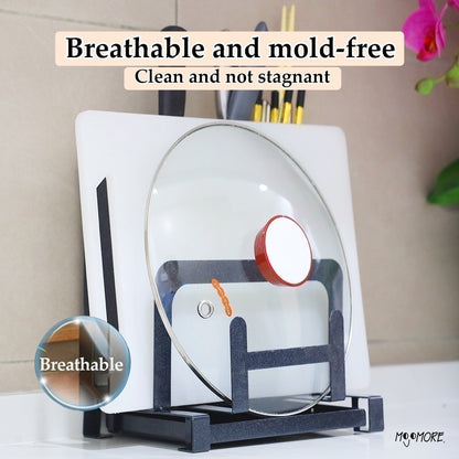 Mojomore Kitchen Rack Knife Holder Chopping Board Holder Kitchen Tool Storage Spoon Rak