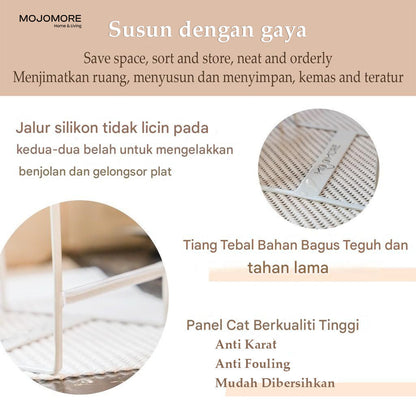 MOJOMORE Rak Pinggan Mangkuk Kitchen Dish Rack