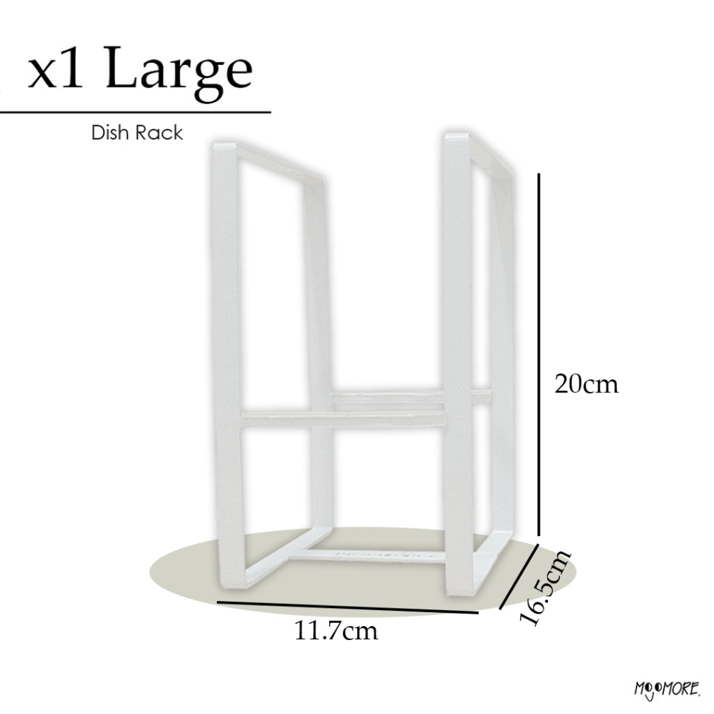 MOJOMORE Rak Pinggan Mangkuk Kitchen Dish Rack