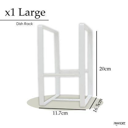 MOJOMORE Rak Pinggan Mangkuk Kitchen Dish Rack