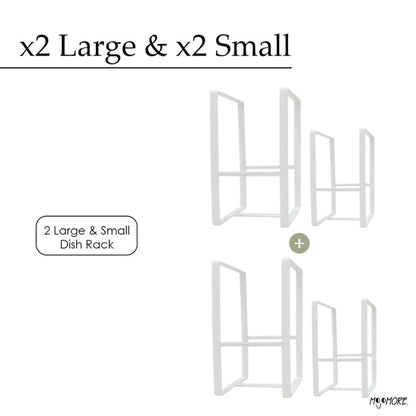 MOJOMORE Rak Pinggan Mangkuk Kitchen Dish Rack