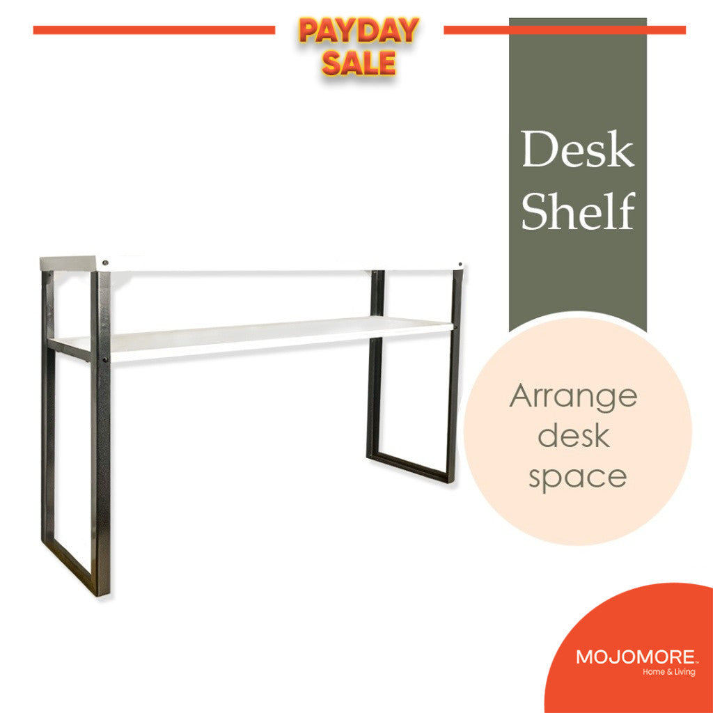 MOJOMORE 2 Layer Desktop Shelf Office Storage Rack Display Rack