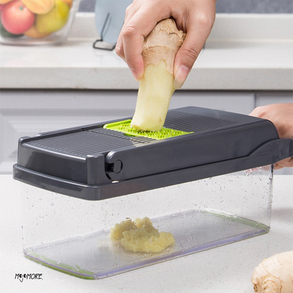 MOJOMORE Kitchen Tool Multifunctional Vegetable Slicer Set Manual Slicer Shredder Wiper Planer