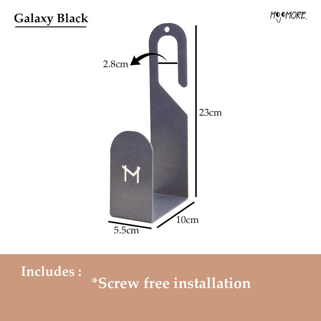 MOJOMORE Metal Garden Hose Holder | Water Hose Holder | Heavy Duty Water Hose Storage Hanger Garden Hose hooker