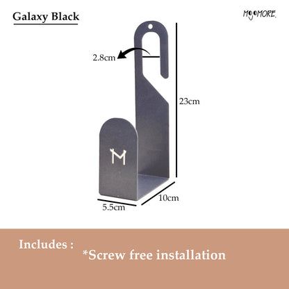 MOJOMORE Metal Garden Hose Holder | Water Hose Holder | Heavy Duty Water Hose Storage Hanger Garden Hose hooker