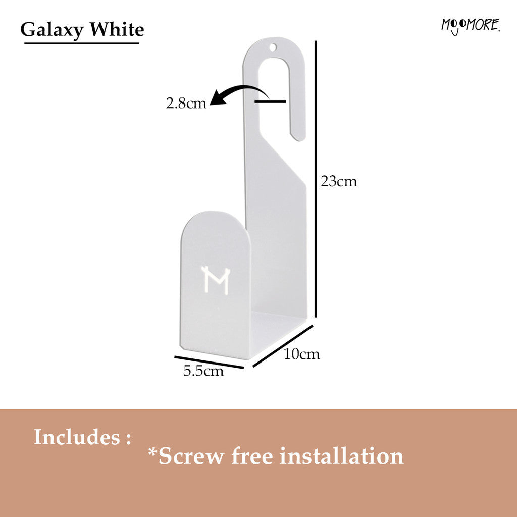 MOJOMORE Metal Garden Hose Holder | Water Hose Holder | Heavy Duty Water Hose Storage Hanger Garden Hose hooker