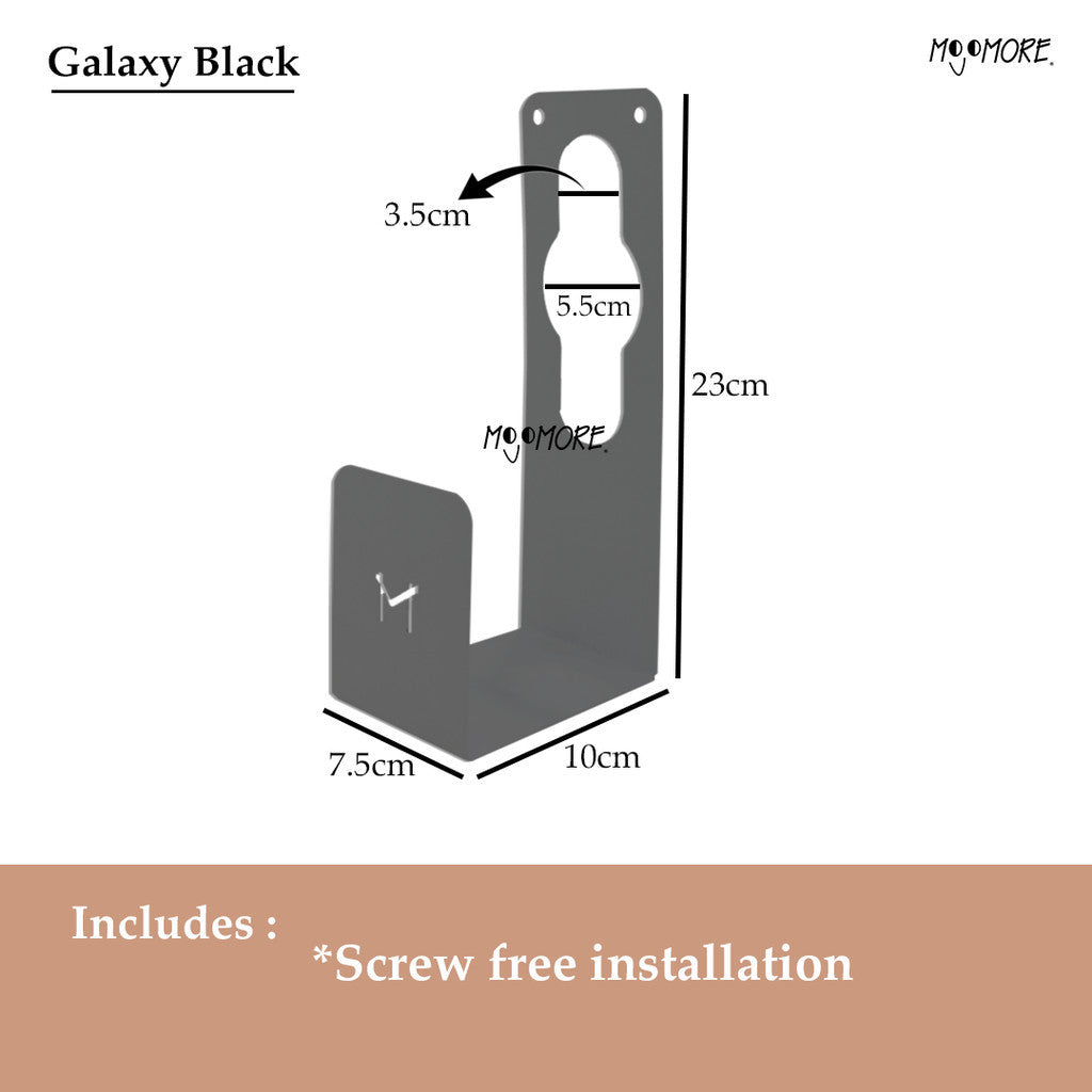MOJOMORE Metal Garden Hose Holder | Water Hose Holder | Heavy Duty Water Hose Storage Hanger Garden Hose hooker
