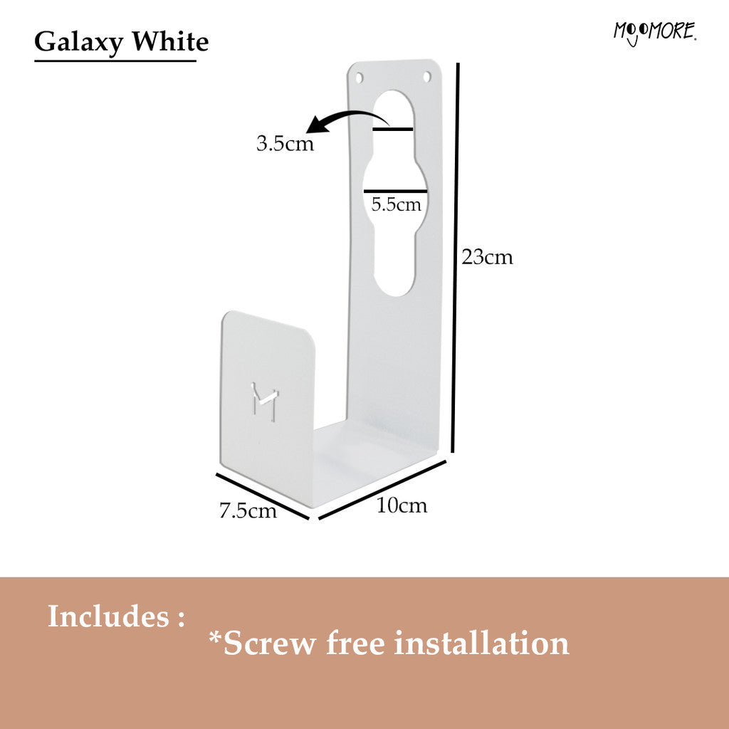 MOJOMORE Metal Garden Hose Holder | Water Hose Holder | Heavy Duty Water Hose Storage Hanger Garden Hose hooker