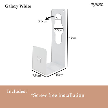 MOJOMORE Metal Garden Hose Holder | Water Hose Holder | Heavy Duty Water Hose Storage Hanger Garden Hose hooker